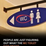 Meaning behind the ‘WC’ sign outside bathrooms