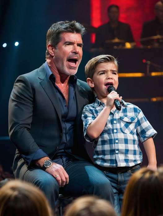 It was an unforgettable! Simon Cowell and Son sing an Adorably Angelic Version of “Don’t Stop Believin”