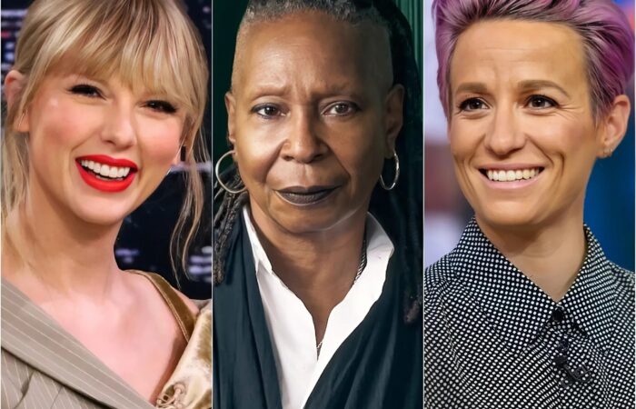 Taylor Swift, Whoopi Goldberg and Megan Rapinoe shock world with plans to flee US together – ‘It’s time to leave because they’ve turned their backs on us’